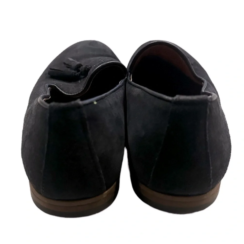 Zara Men Suede Tassel Loafers Classic Style Size 41 or 8